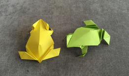 折纸青蛙视频教程,轻松学会制作可爱青蛙折纸